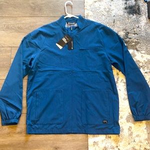 NWT Travis Mathew Stormachaser men’s windbreaker rain jacket size XL